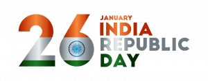 26 January India Republic day Text PNG