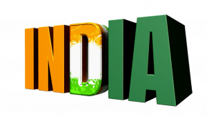 India Text PNG