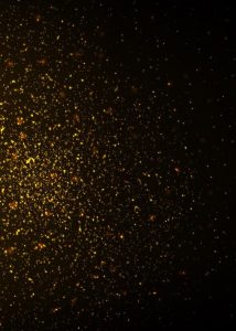 Golden particles PNG