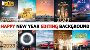 1000+ Happy New Year 2023 Editing Background Download Free HD