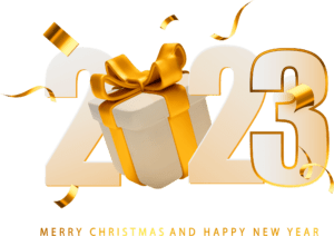 2023 gift text png