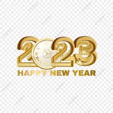 2023 happy New year viral text png