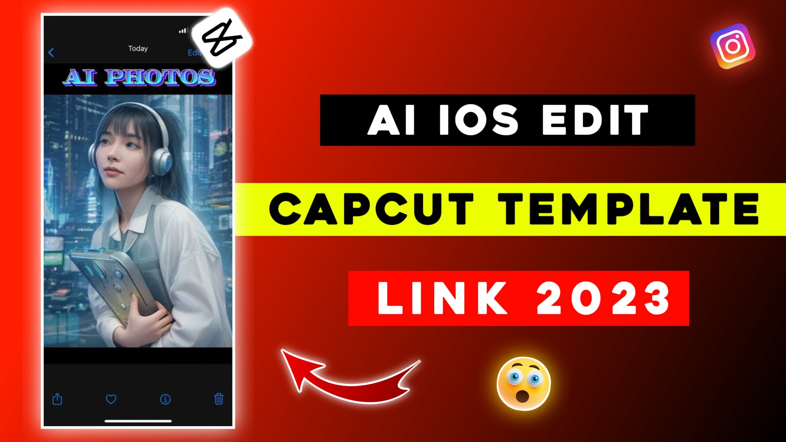 Ai CapCut Template Link (AI iOS Edit) [2023] Tahir Editz
