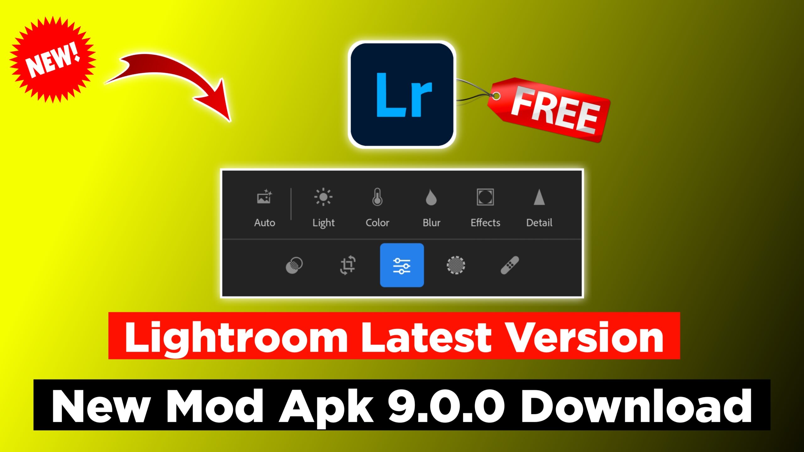 Download Adobe Lightroom MOD APK 9.0.0 (Premium Unlocked) Free 2024