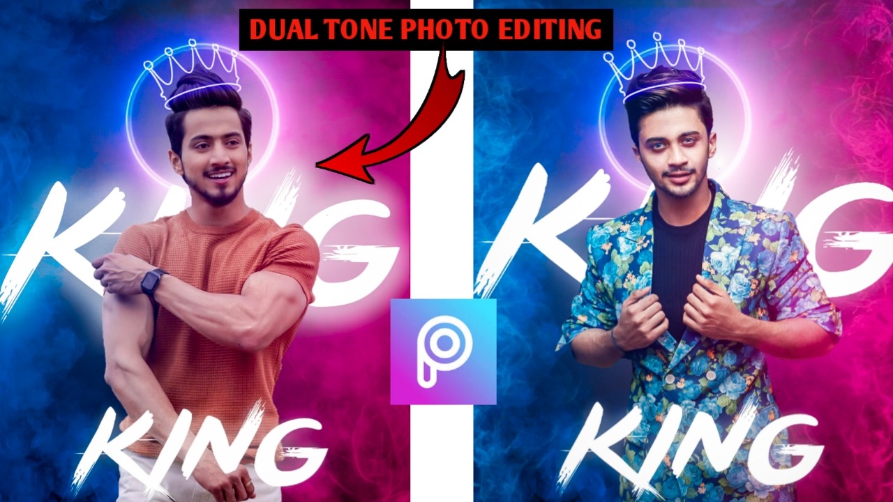 King  Queen  Image copied by  picsart editing background  Facebook