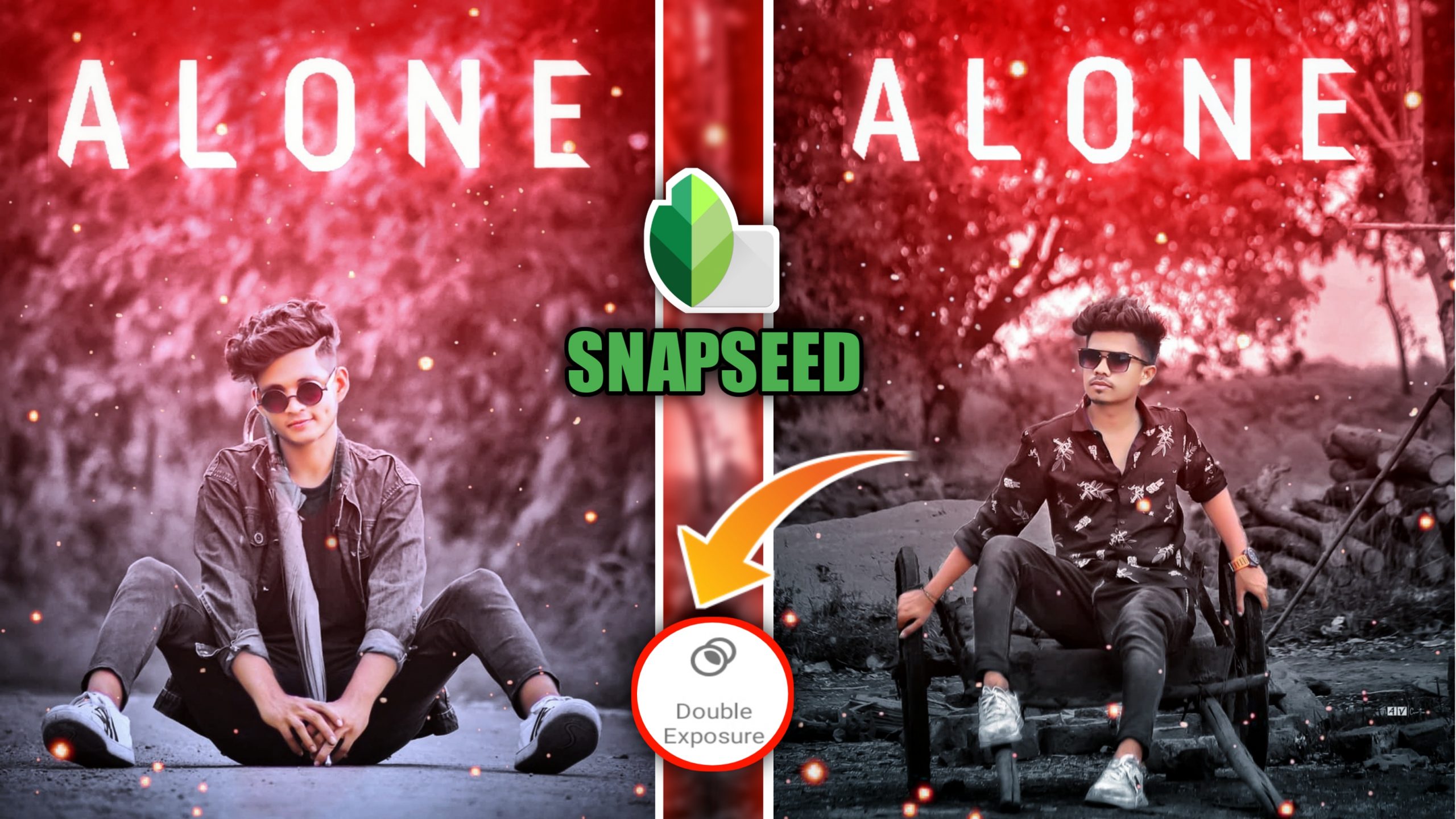 Snapseed Amazing Alone Photo Editing Download Backgroud And PNG - Tahir  Editz