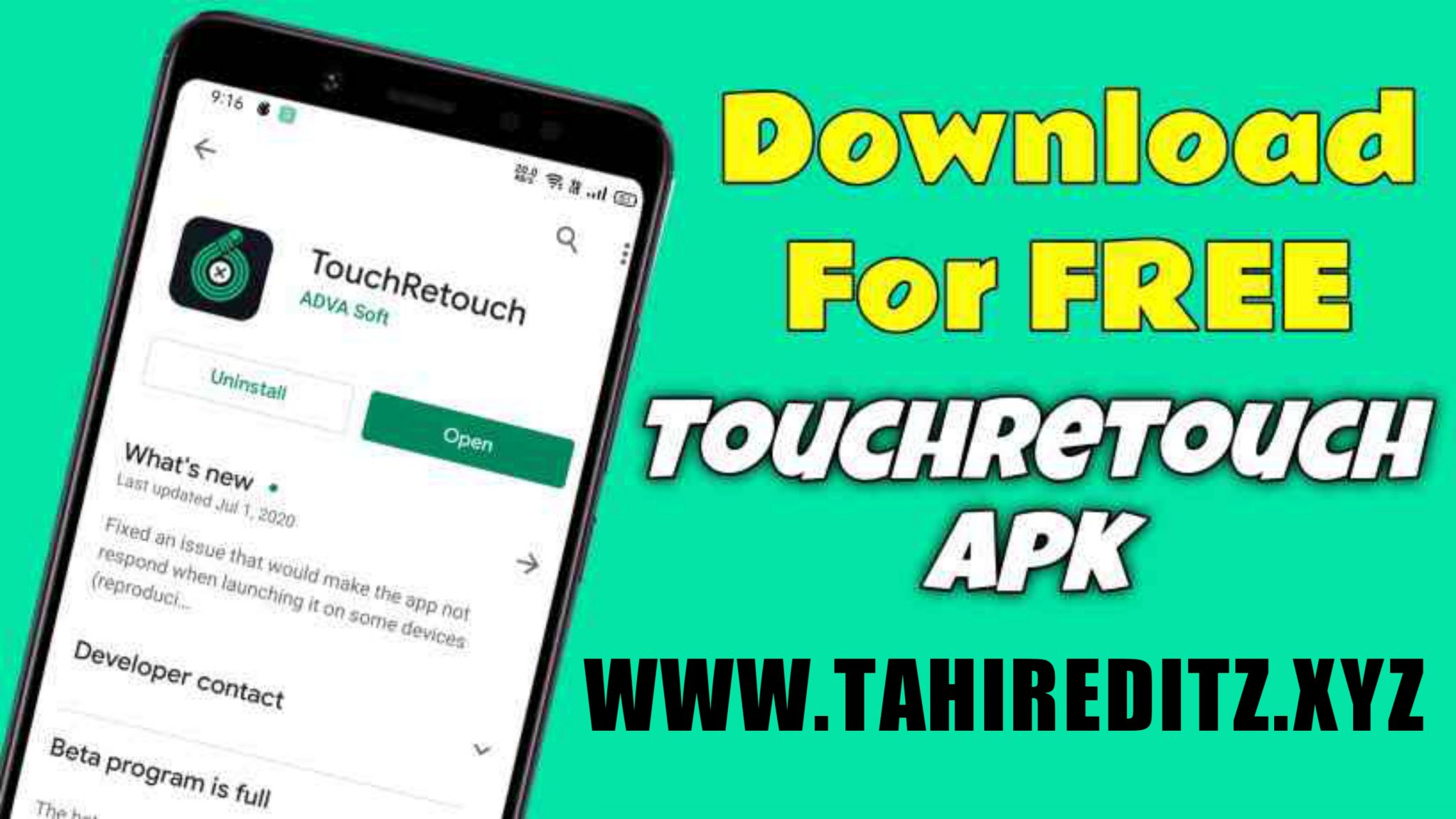 download apk touchretouch