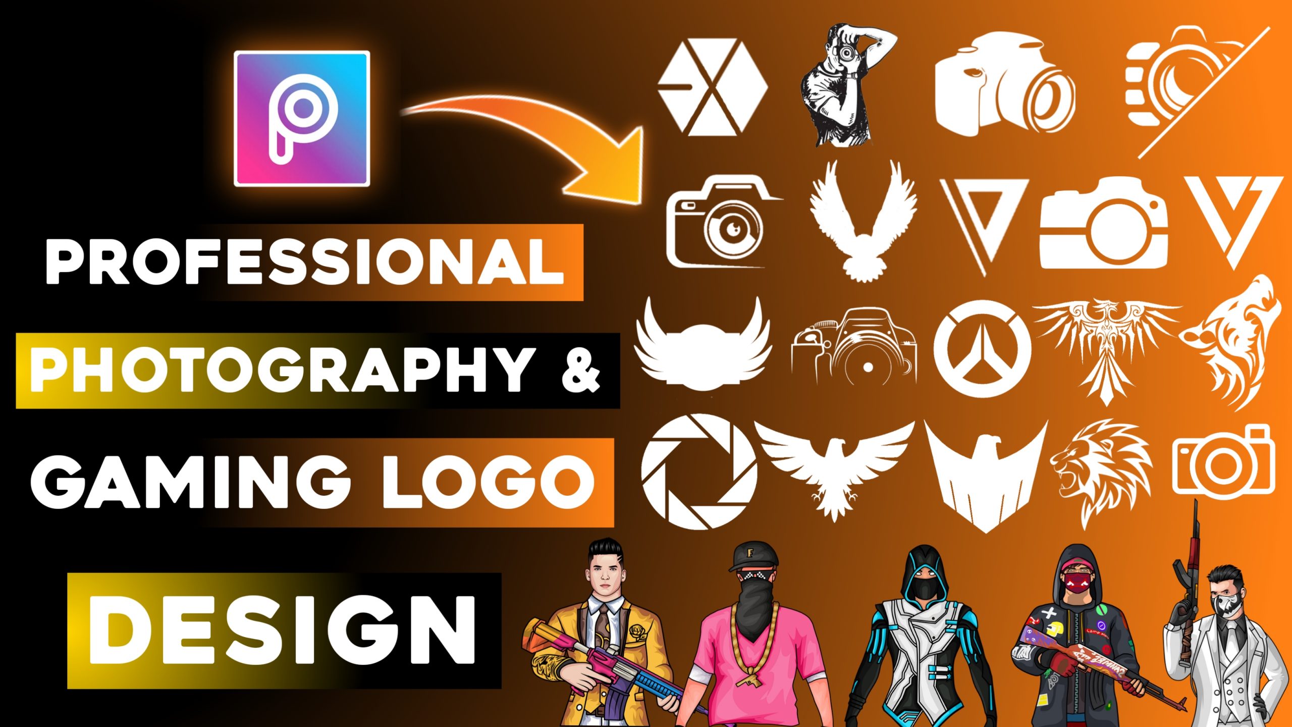 Photography Logo Png Image Free Download For Picsart Photoshop Tahir Editz