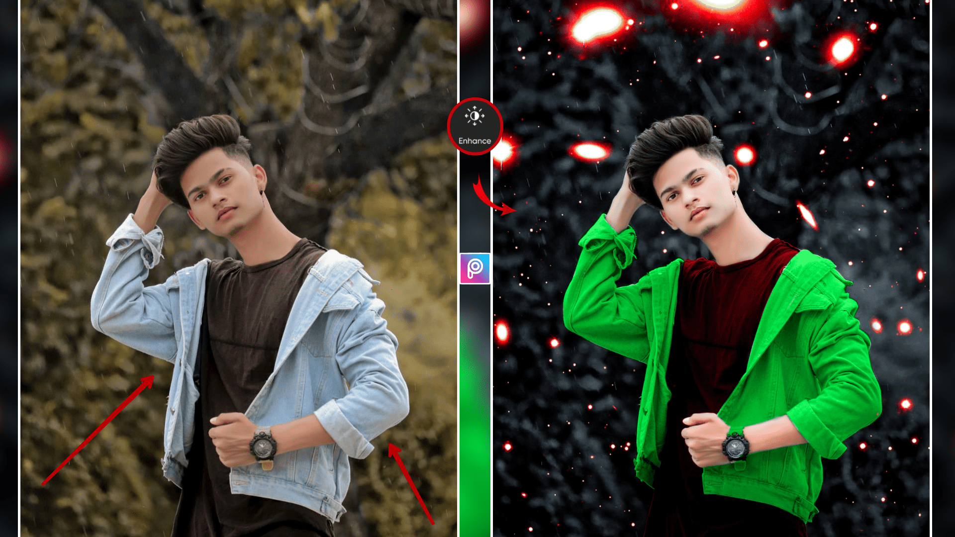 Snapseed Background Color Change Photo Editing  Best Color Effect Photo  Editing In Android App  YouTube