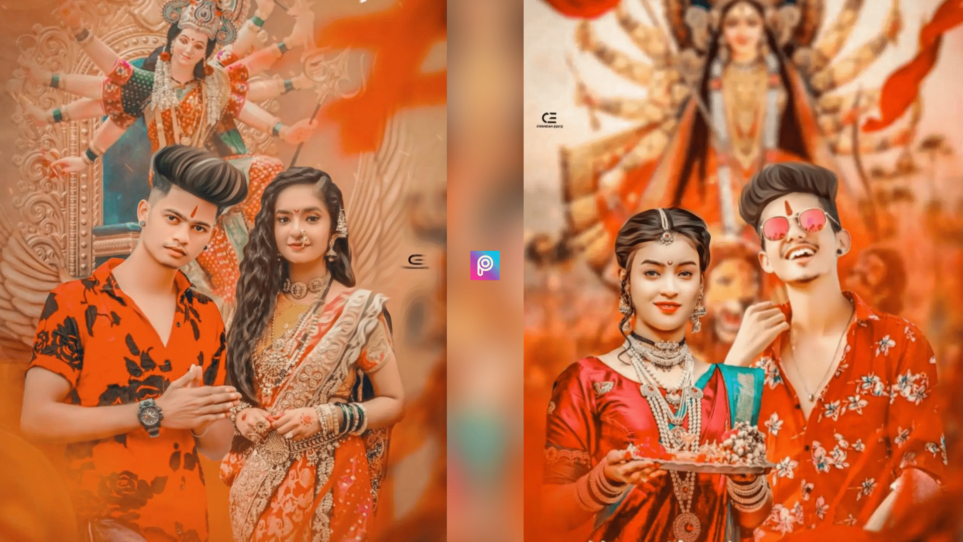 Navratri Special Photo Editing Backgrounds & Png Download Free - Hd  Backgrounds Archives - Tahir Editz