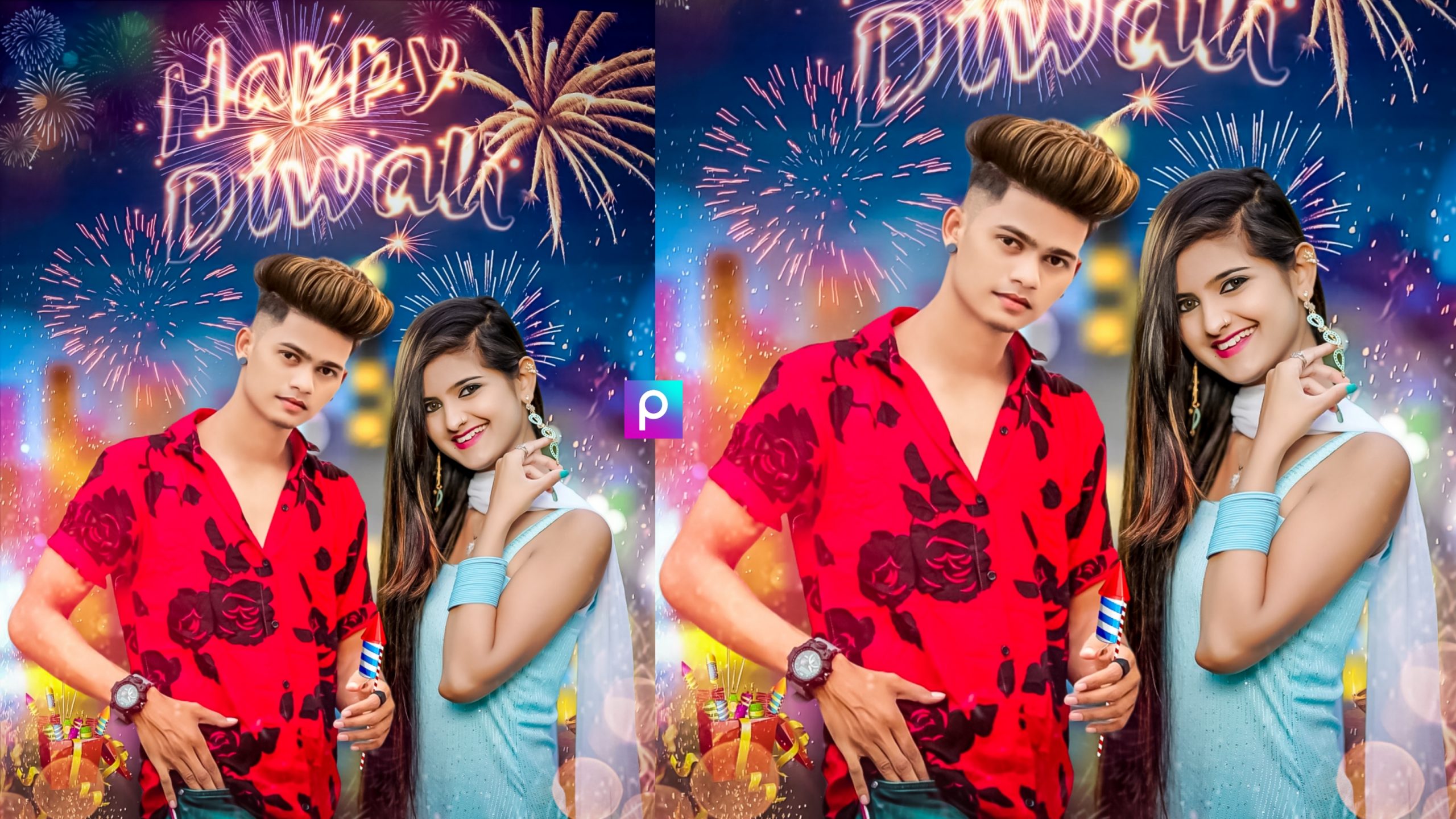 Diwali Photo Editing in PicsArt Download Background And PNG - Tahir Editz