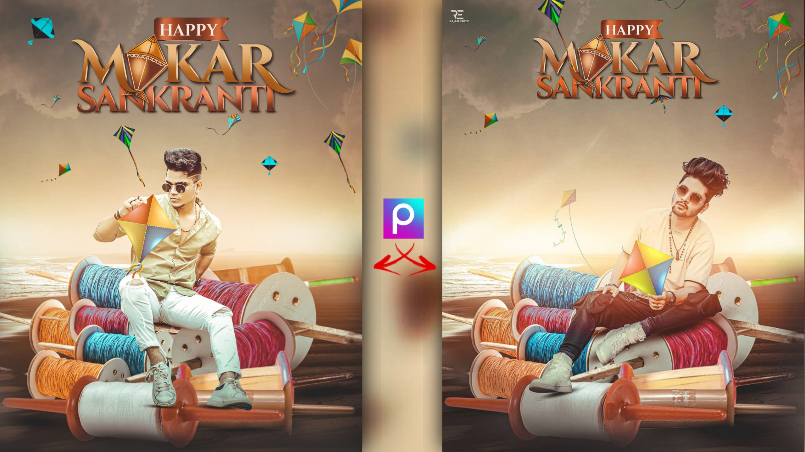 Happy Makar Sankranti Photo Editing Archives - Tahir Editz