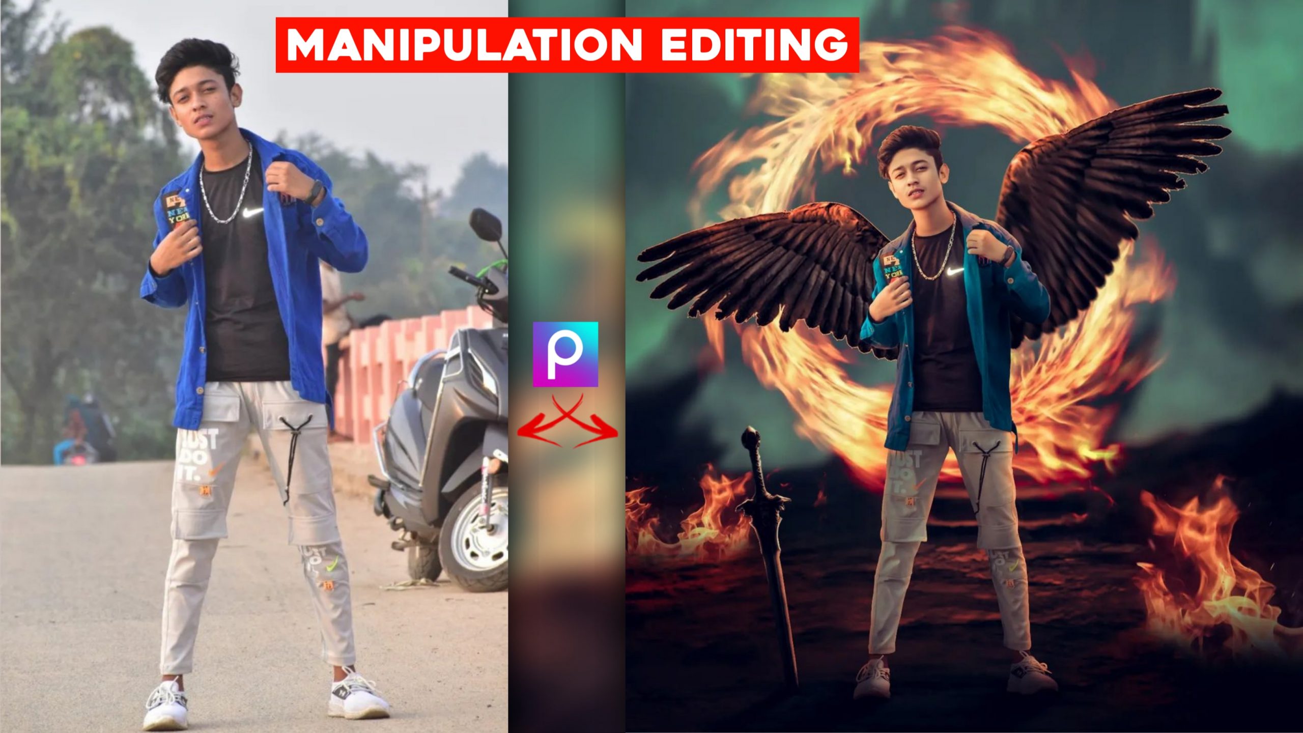 PicsArt New Manipulation Photo Editing Download Background And PNG - Tahir  Editz