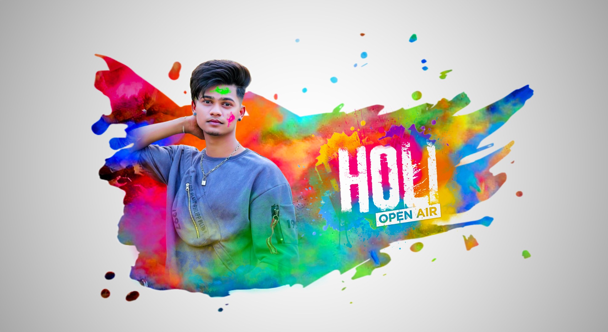 Happy holi photo editing in picsart download background and png - Tahir  Editz