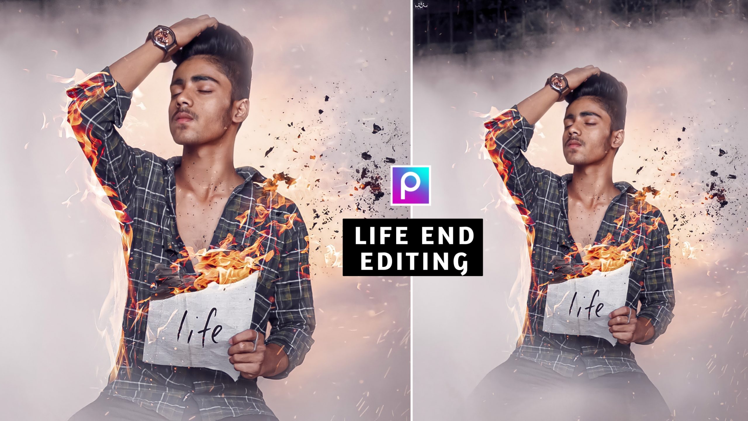 Realistic Fire Life Manipulation Concept Editing Download Background And  PNG - Tahir Editz
