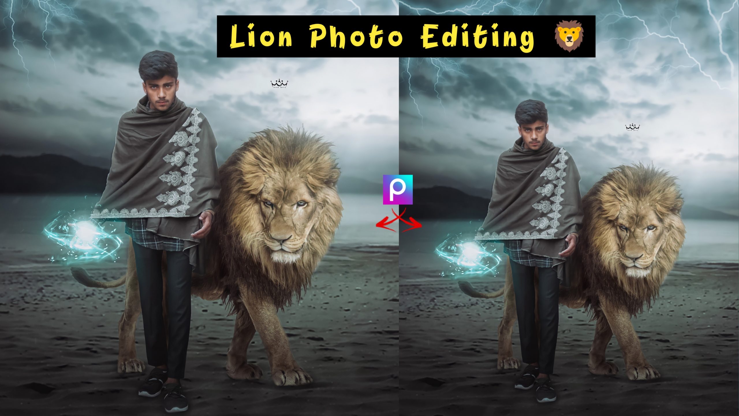 Lion photo editing Archives - Tahir Editz