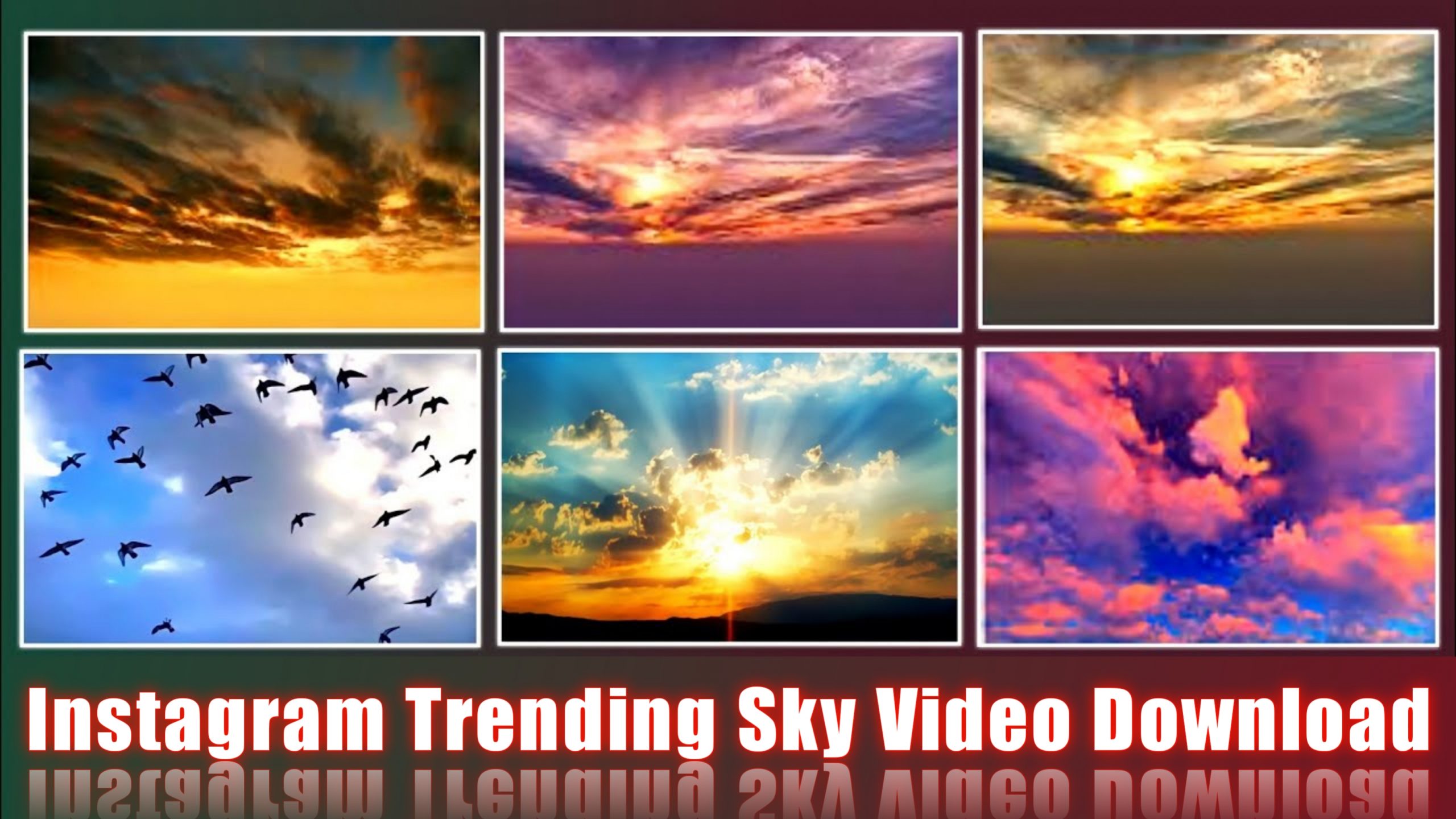 Instagram Trending Sky Video Download For Free 2022 - Tahir Editz