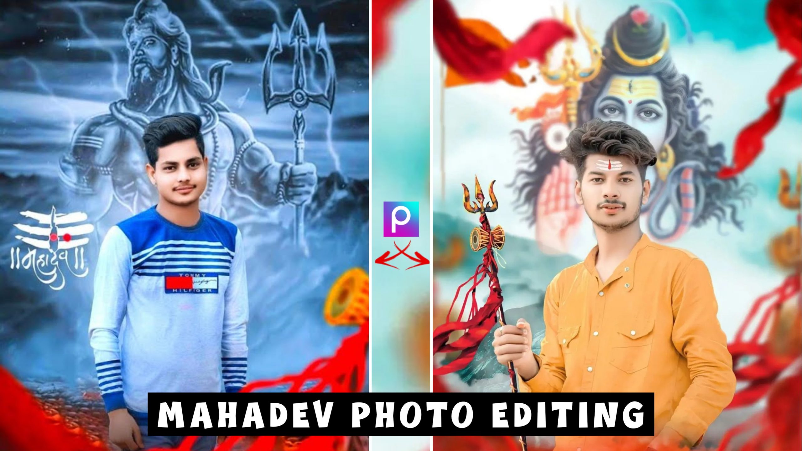 Mahadev Photo Editing in PicsArt Download Background And PNG - Tahir Editz