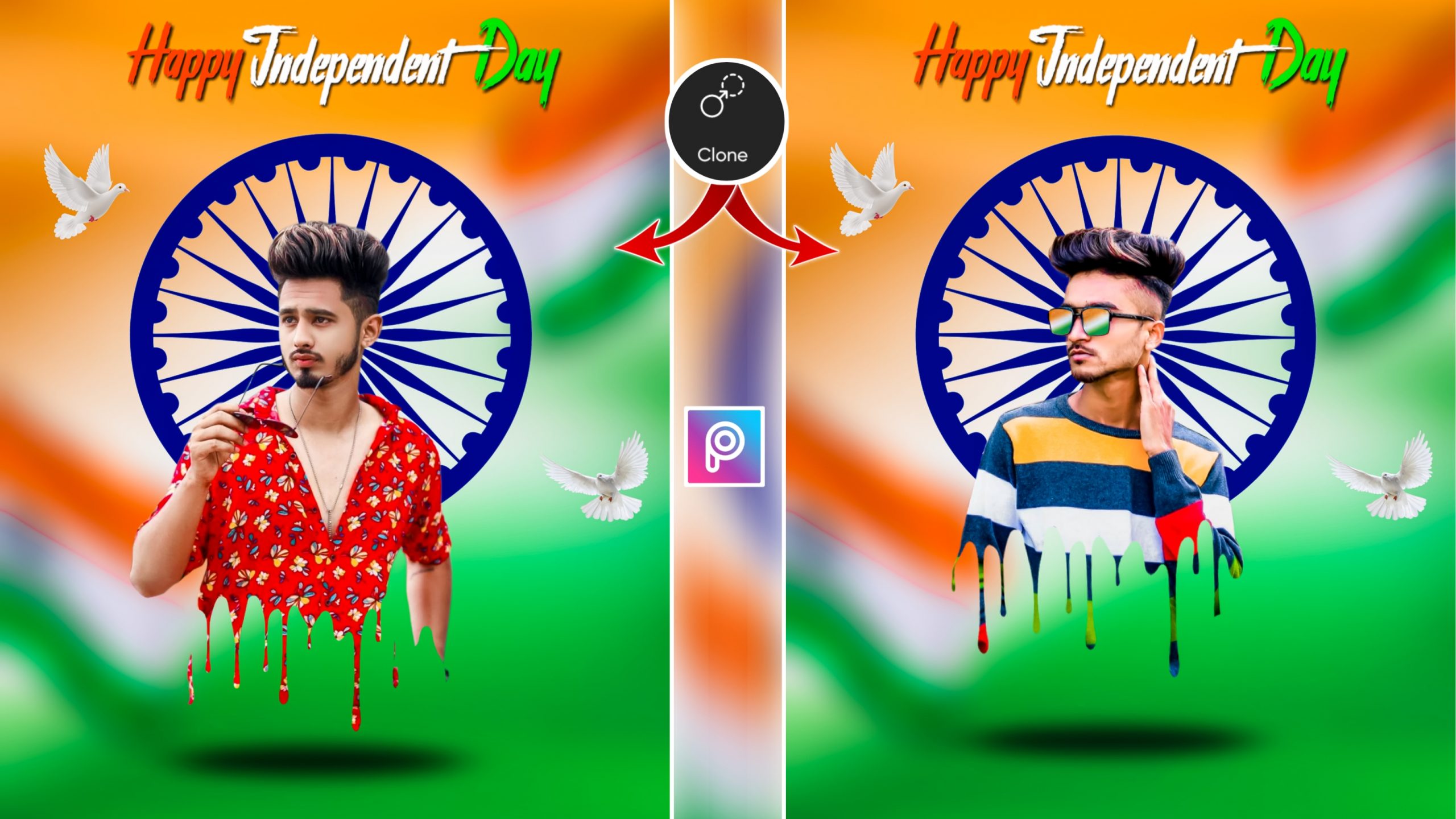 15 August Creative Photo Editing in PicsArt Download Background And PNG -  Tahir Editz